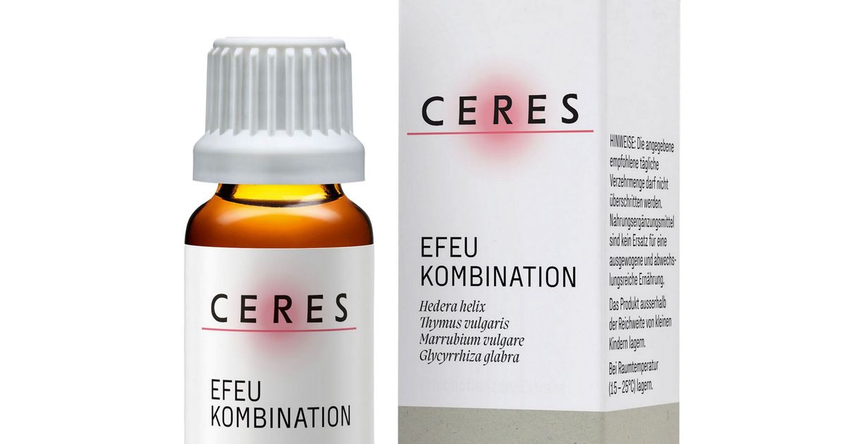 Efeu Kombination  Ceres Heilmittel